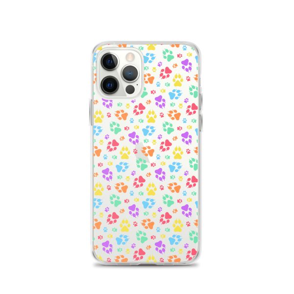 clear-case-for-iphone-iphone-12-pro-case-on-phone-6a1d6b394d156.jpg Puppy Paw Prints iPhone Clear Case