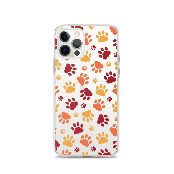 clear-case-for-iphone-iphone-12-pro-case-on-phone-6a1d6ed386f9d.jpg Cat Paws iPhone Clear Case