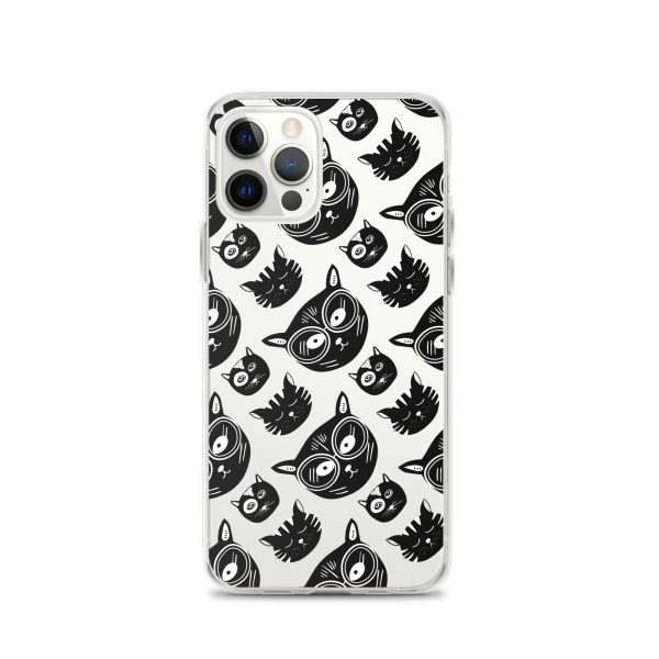 clear-case-for-iphone-iphone-12-pro-case-on-phone-6a1d710c96046.jpg Funky Cats iPhone Clear Case