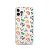 Cute Cartoon Animals iPhone Clear Case