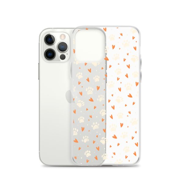 clear-case-for-iphone-iphone-12-pro-case-with-phone-6a1d6a91cf374.jpg Paws Prints Hearts iPhone Clear Case