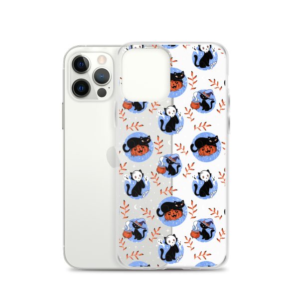 clear-case-for-iphone-iphone-12-pro-case-with-phone-6a1d6f9a1f3bf.jpg Halloween Cats iPhone Clear Case