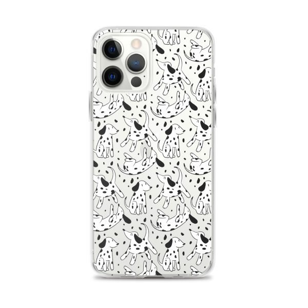 clear-case-for-iphone-iphone-12-pro-max-case-on-phone-6a1d69ff6e09f.jpg Dalmatian Dog iPhone Clear Case