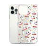 Cat Surfing iPhone Clear Case