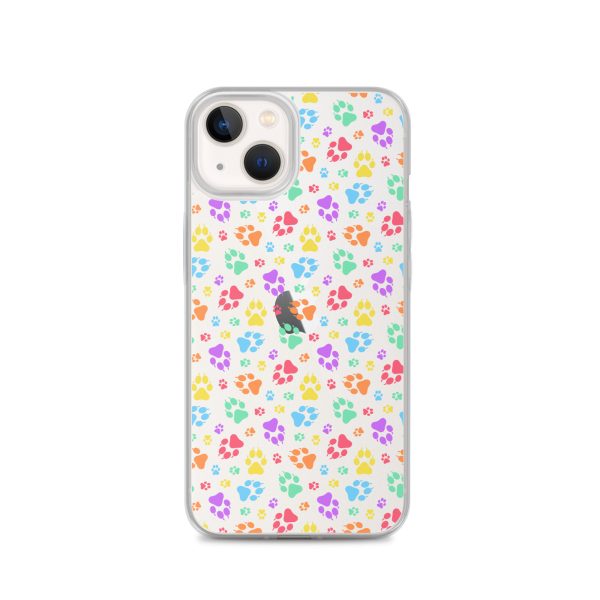 clear-case-for-iphone-iphone-13-case-on-phone-6a1d6b394d665.jpg Puppy Paw Prints iPhone Clear Case