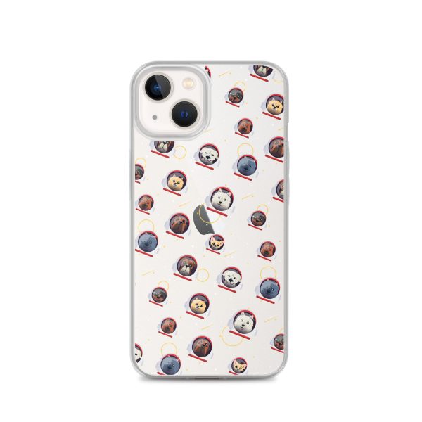 clear-case-for-iphone-iphone-13-case-on-phone-6a1d6c50f2828.jpg Space Dogs iPhone Clear Case