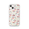 Cat Surfing iPhone Clear Case