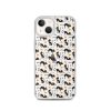 Halloween Seamless Cat iPhone Clear Case
