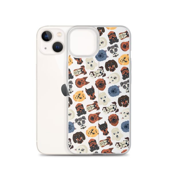 clear-case-for-iphone-iphone-13-case-with-phone-6a1d6b9c6134e.jpg Dog Heads Seamless iPhone Clear Case