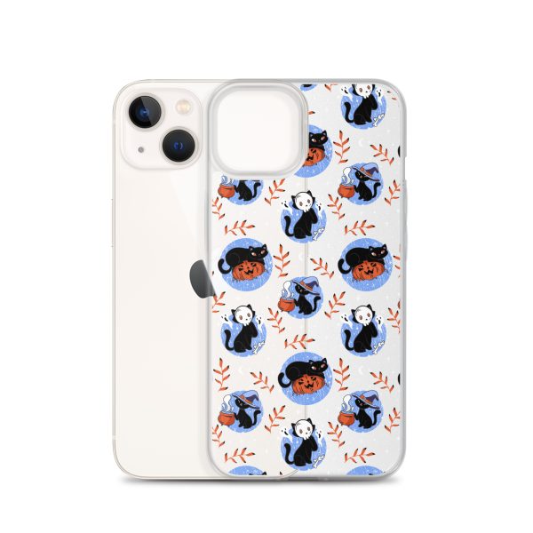 clear-case-for-iphone-iphone-13-case-with-phone-6a1d6f9a1f8da.jpg Halloween Cats iPhone Clear Case