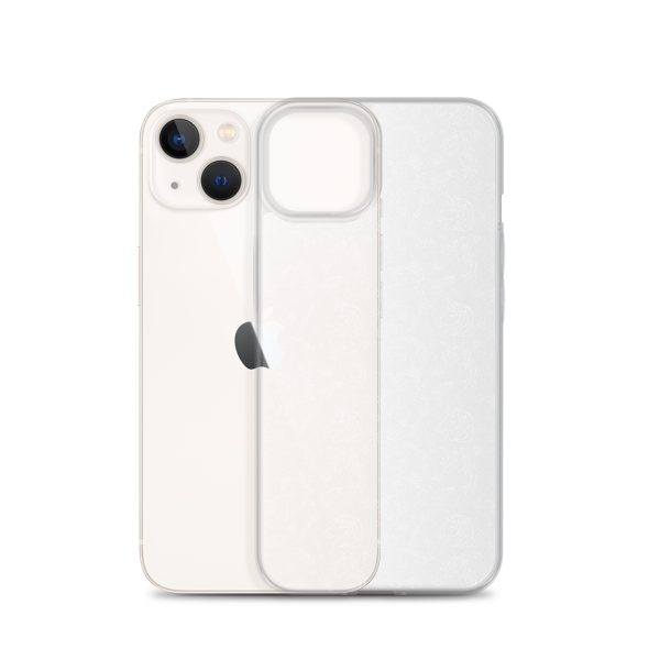 Illustrated Unicorn iPhone Clear Case