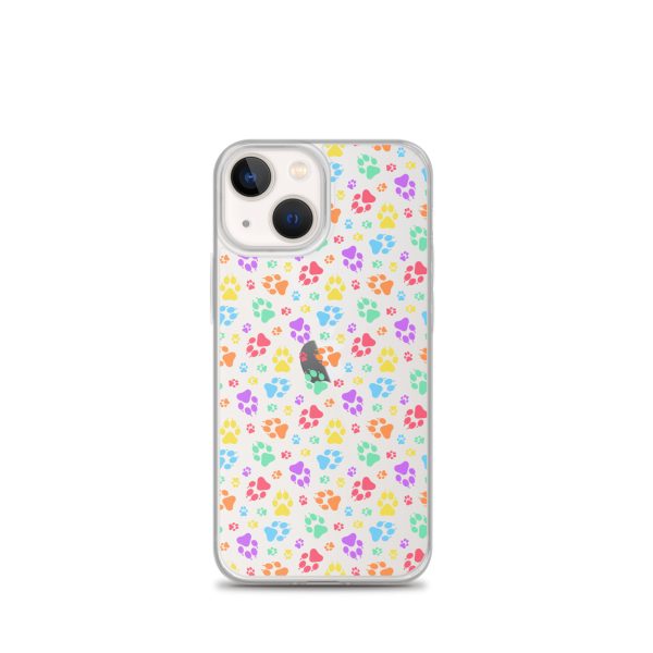 clear-case-for-iphone-iphone-13-mini-case-on-phone-6a1d6b394d323.jpg Puppy Paw Prints iPhone Clear Case