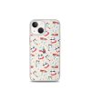 Cat Surfing iPhone Clear Case
