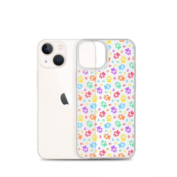 clear-case-for-iphone-iphone-13-mini-case-with-phone-6a1d6b394d375.jpg Puppy Paw Prints iPhone Clear Case