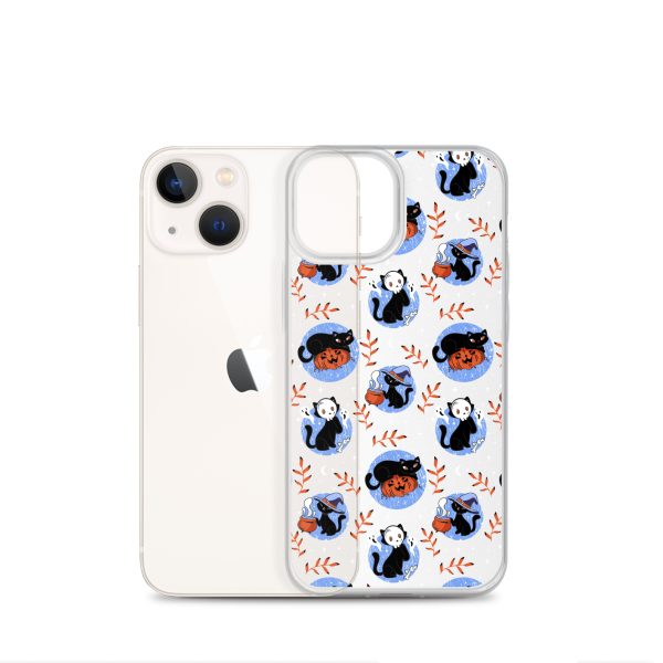 clear-case-for-iphone-iphone-13-mini-case-with-phone-6a1d6f9a1f5ae.jpg Halloween Cats iPhone Clear Case
