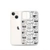 Cartoonish Cat iPhone Clear Case