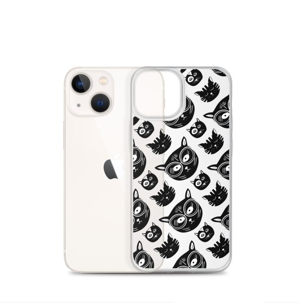 clear-case-for-iphone-iphone-13-mini-case-with-phone-6a1d710c963d6.jpg Funky Cats iPhone Clear Case