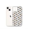Halloween Seamless Cat iPhone Clear Case