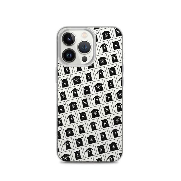clear-case-for-iphone-iphone-13-pro-case-on-phone-6a1d68fd22ff3.jpg Black Dogs iPhone Clear Case