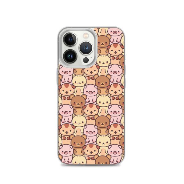 clear-case-for-iphone-iphone-13-pro-case-on-phone-6a1d6c24753b5.jpg Kawaii Animals iPhone Clear Case