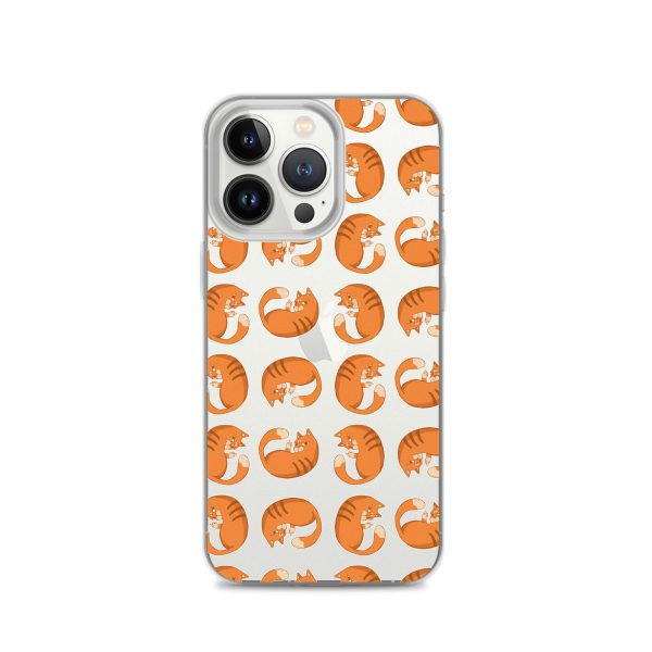 clear-case-for-iphone-iphone-13-pro-case-on-phone-6a1d6e143abfb.jpg Orange Cat iPhone Clear Case