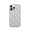 Simple Cat Outlines iPhone Clear Case
