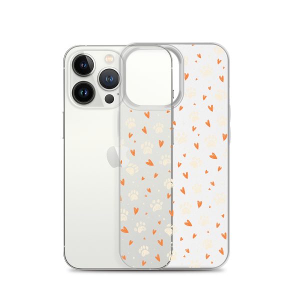 clear-case-for-iphone-iphone-13-pro-case-with-phone-6a1d6a91cf6cd.jpg Paws Prints Hearts iPhone Clear Case