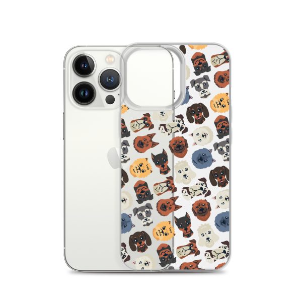 clear-case-for-iphone-iphone-13-pro-case-with-phone-6a1d6b9c6127f.jpg Dog Heads Seamless iPhone Clear Case