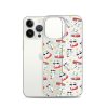 Cat Surfing iPhone Clear Case