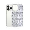 Simple Cat Outlines iPhone Clear Case