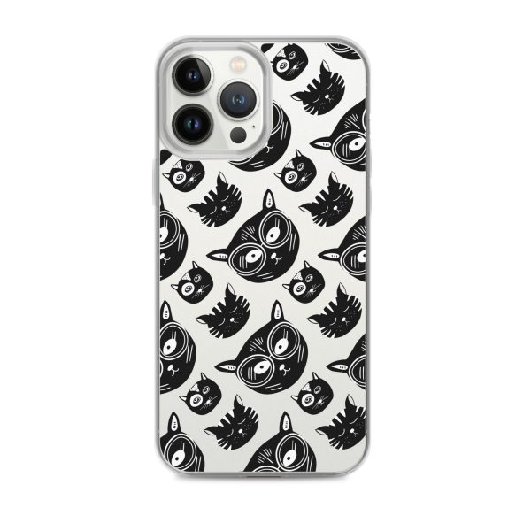 clear-case-for-iphone-iphone-13-pro-max-case-on-phone-6a1d710c964cc.jpg Funky Cats iPhone Clear Case