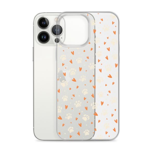 clear-case-for-iphone-iphone-13-pro-max-case-with-phone-6a1d6a91cf5fb.jpg Paws Prints Hearts iPhone Clear Case