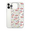 Cat Surfing iPhone Clear Case