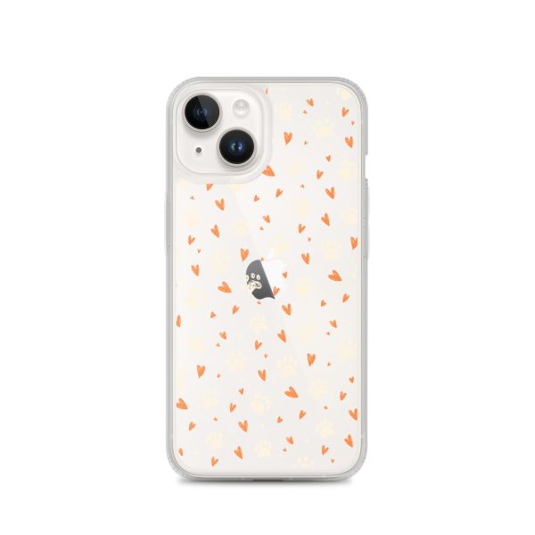 clear-case-for-iphone-iphone-14-case-on-phone-6a1d6a91cface.jpg Paws Prints Hearts iPhone Clear Case