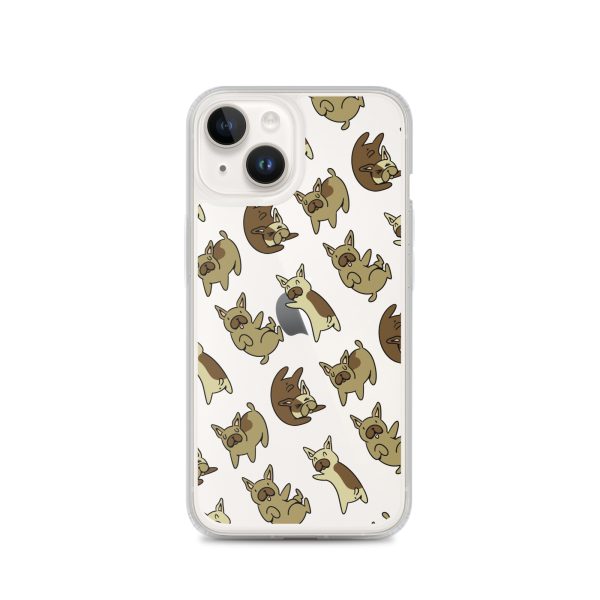 clear-case-for-iphone-iphone-14-case-on-phone-6a1d6c02191cb.jpg French Bulldog iPhone Clear Case