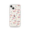 Cat Surfing iPhone Clear Case