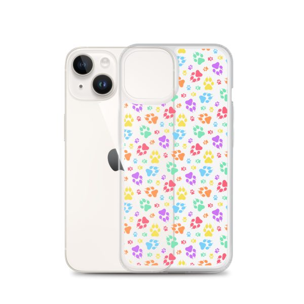 clear-case-for-iphone-iphone-14-case-with-phone-6a1d6b394dc71.jpg Puppy Paw Prints iPhone Clear Case