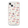 Cat Surfing iPhone Clear Case