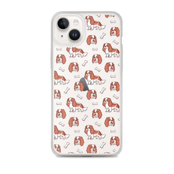clear-case-for-iphone-iphone-14-plus-case-on-phone-6a1d80d69b2a7.jpg Cavalier Dog iPhone Clear Case