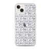 Simple Cat Outlines iPhone Clear Case