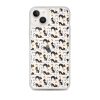 Halloween Seamless Cat iPhone Clear Case