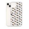 Halloween Seamless Cat iPhone Clear Case
