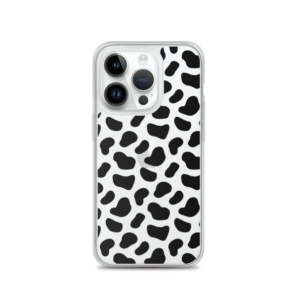 clear-case-for-iphone-iphone-14-pro-case-on-phone-6a1d6ca6cdf71.jpg Dalmatian Dog iPhone Clear Case