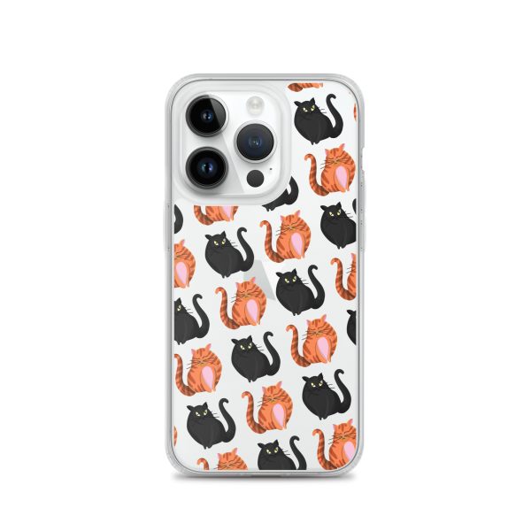 clear-case-for-iphone-iphone-14-pro-case-on-phone-6a1d70e89dd43.jpg Cute Cat iPhone Clear Case