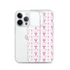 Pink Poodle iPhone Clear Case