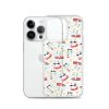 Cat Surfing iPhone Clear Case
