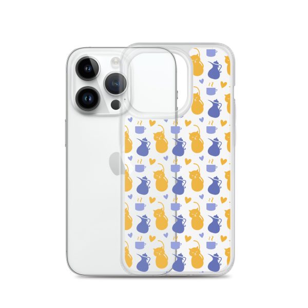 clear-case-for-iphone-iphone-14-pro-case-with-phone-6a1d6fec168e1.jpg Tea and Cat iPhone Clear Case