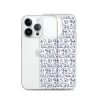 Simple Cat Outlines iPhone Clear Case