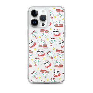 clear-case-for-iphone-iphone-14-pro-max-case-on-phone-6a1d6f6a9d2c1.jpg Cat Surfing iPhone Clear Case