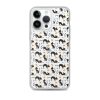 Halloween Seamless Cat iPhone Clear Case
